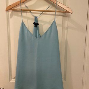 J.Crew Silk Light Blue Tank Top 4